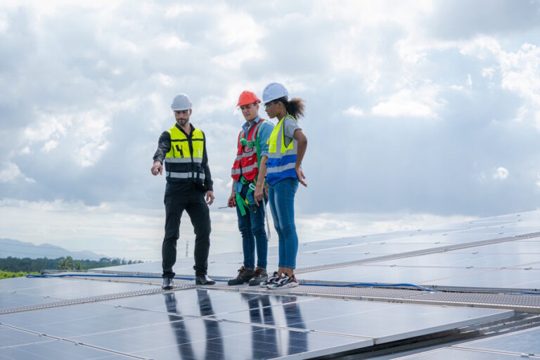 Solarparks Planung